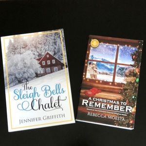 Set of Two Paperback Books - A Christmas To Remember and The Sleigh Bells Chalet